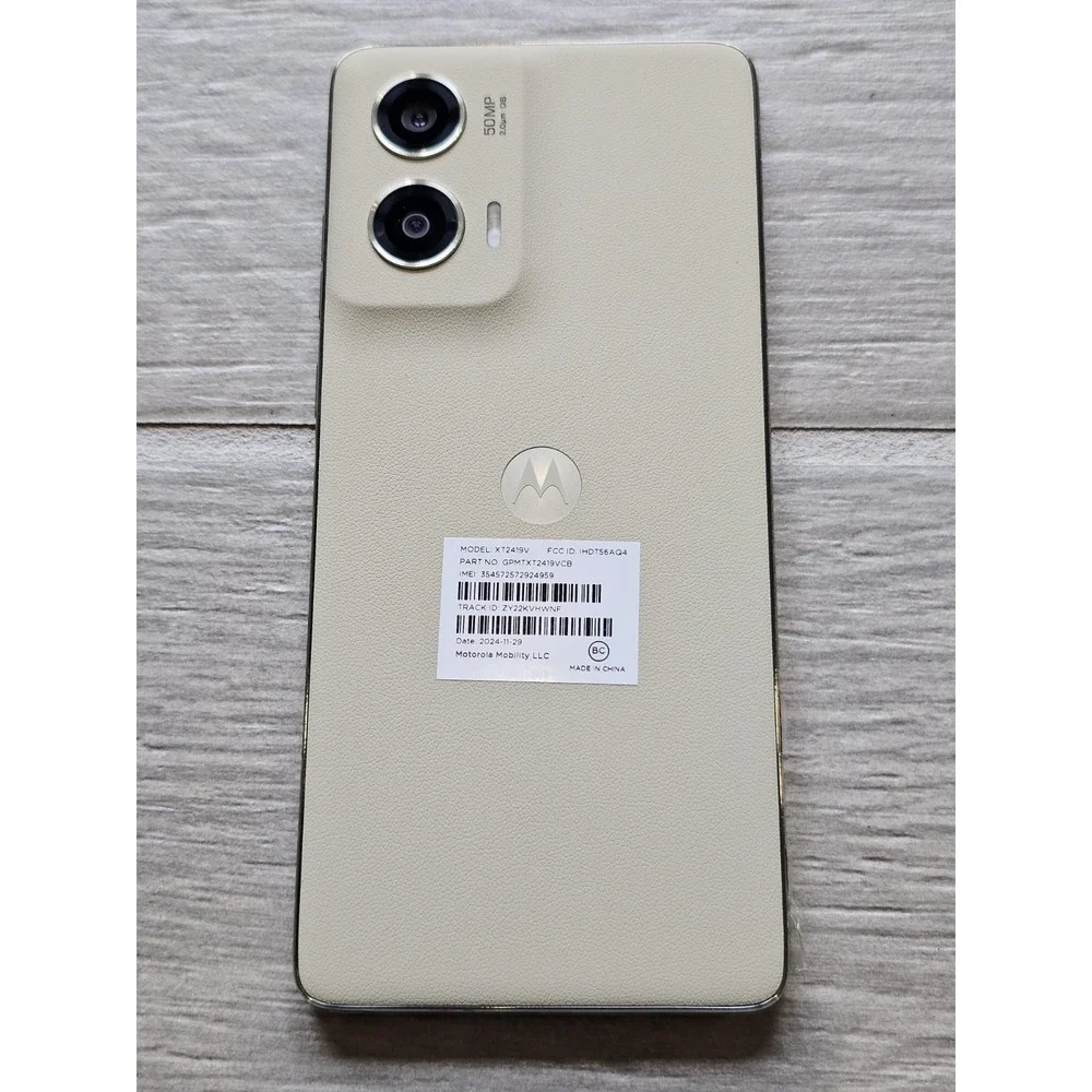 Motorola Moto G Stylus 5G 2024 128GB XT2419 Caramel Latte w Case